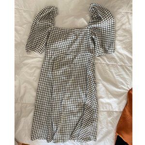 Zara Check Gingham Dress